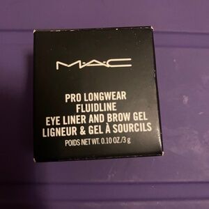 MAC pro longwear fluidline eye liner and brow gel colour blacktrack